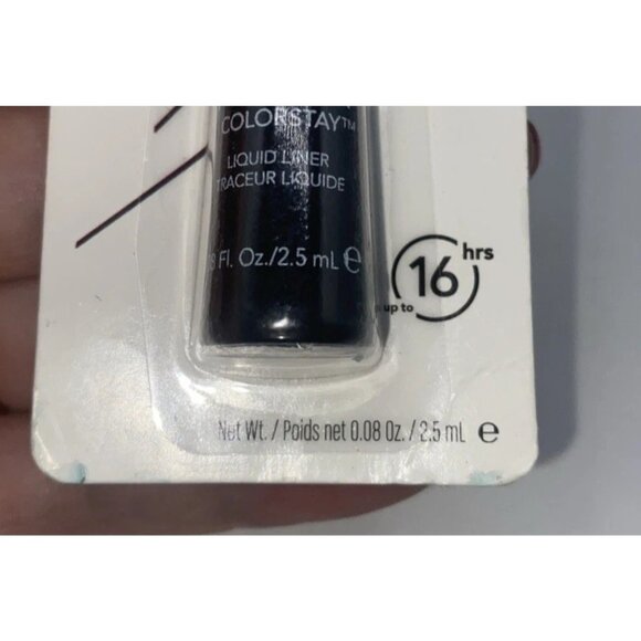NEW Revlon ColorStay Liquid Eyeliner 252 Black Brown 16HR Waterproof Eye Liner - Picture 7 of 9